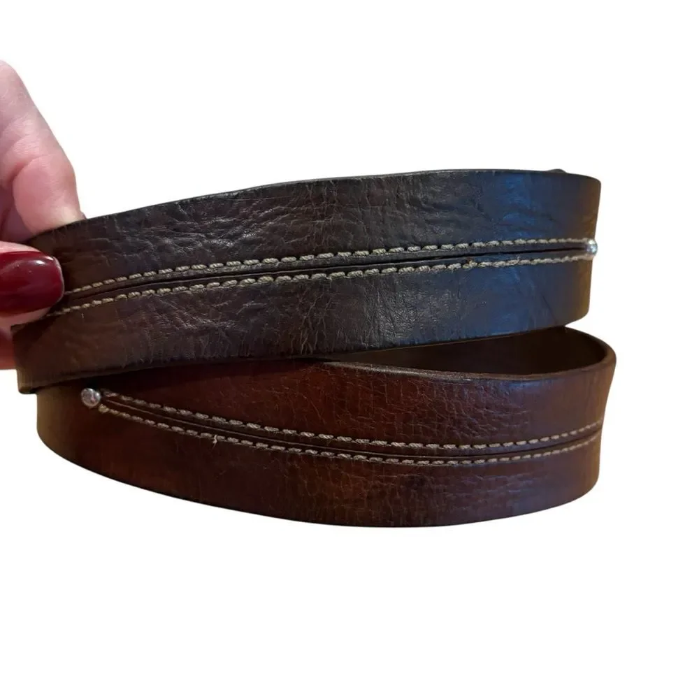 American Eagle Outfitters Brown Leather Belt